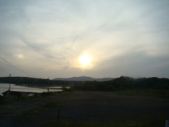 賢島の夕日